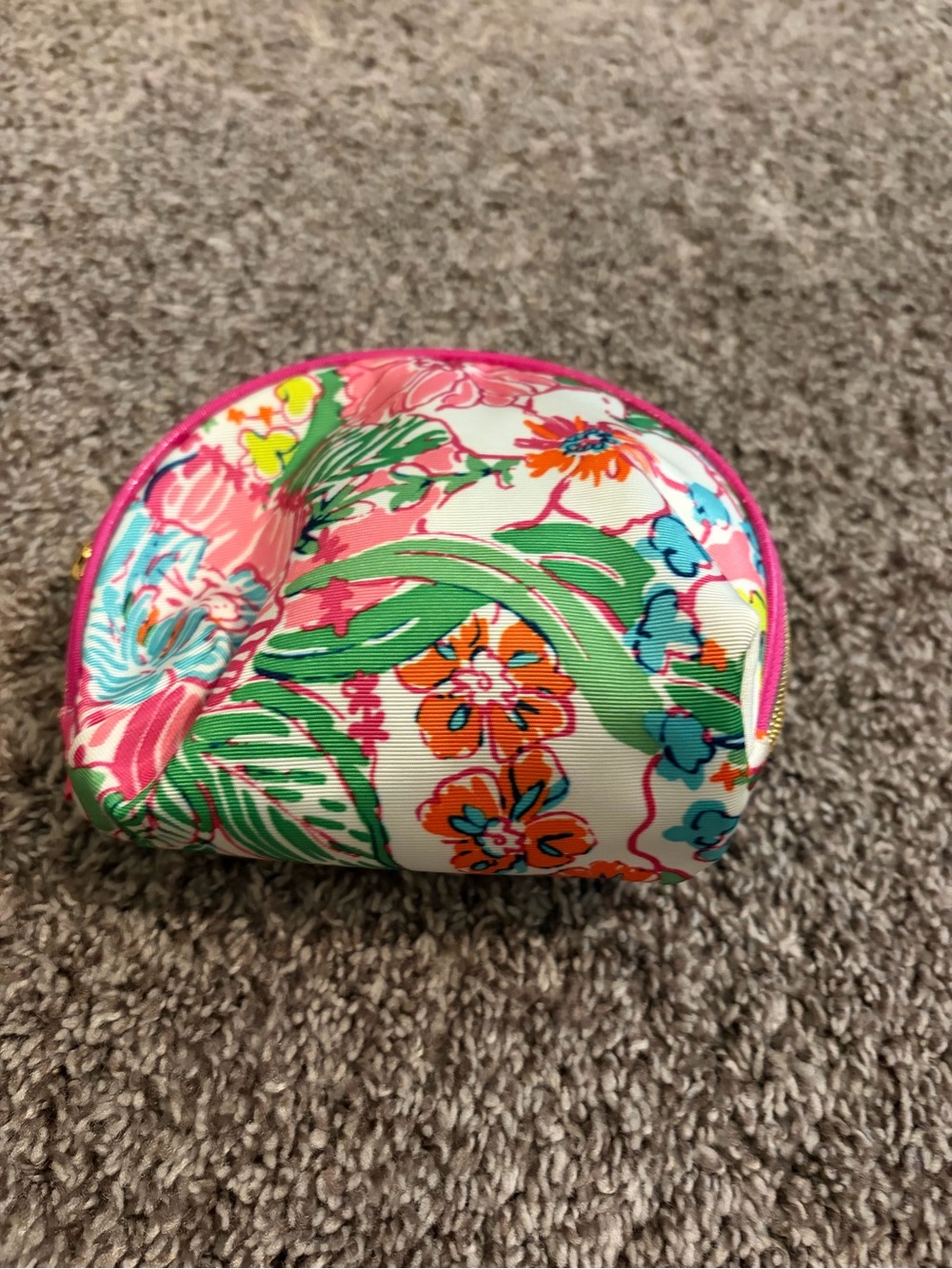 Lilly Pulitzer for Target Floral Cosmetic Pouch in Pink, Green, Orange, Blue